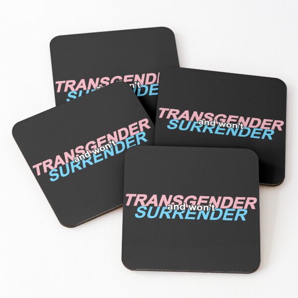 Item preview, transgender and won't surrender designed and sold by DeltaQuadrant.