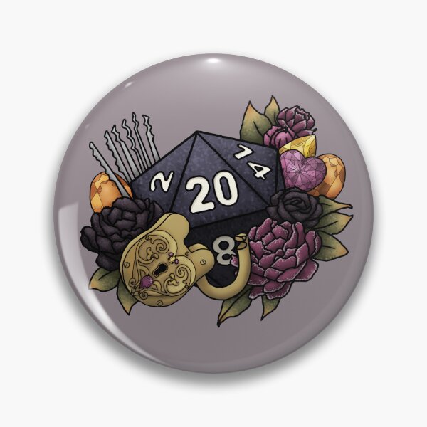 Item preview, Lockpicking D20 - Tabletop Gaming Dice - Thief Rogue designed and sold by Cassidy June Art.