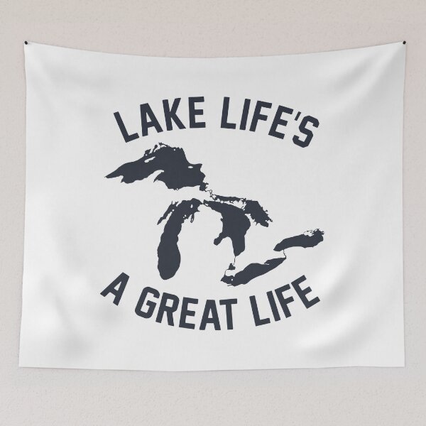 Item preview, Great Lakes - Lake Life's A Great Life designed and sold by snhowkk.