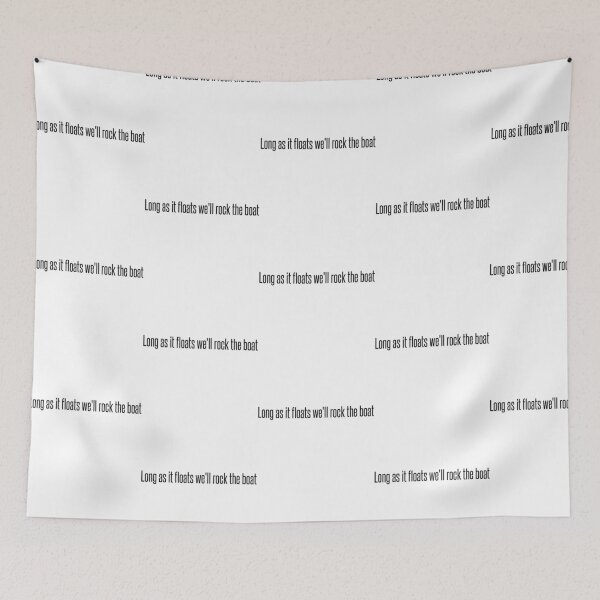 Item preview, Long As It Floats designed and sold by Garstshop.