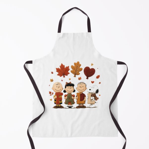 Item preview, Snoopy and Friends Cozy in Autumn Leaves Cute Halloween Season Illustration designed and sold by angeldustartist.