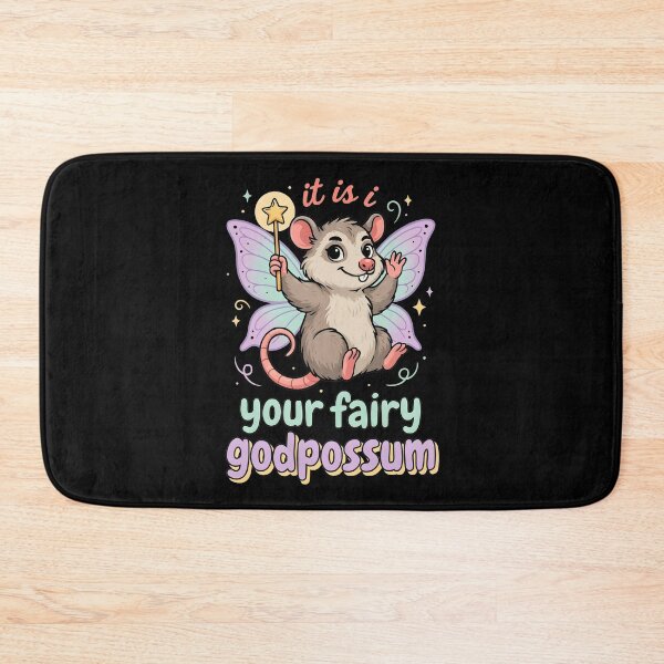 Item preview, It Is I Your Fairy Godpossum Quirky Fairy Meme designed and sold by Redgiant87x.