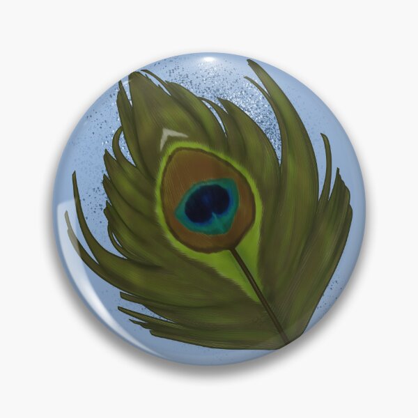 Item preview, Peacock feather designed and sold by AssortedDrawings.