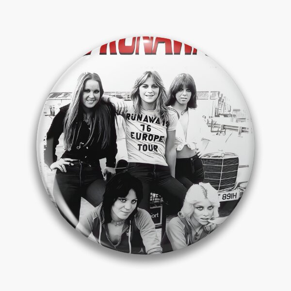 Item preview, The Runaways Vintage Rock Band Inspired Graphic Design designed and sold by Gianlucalozano.