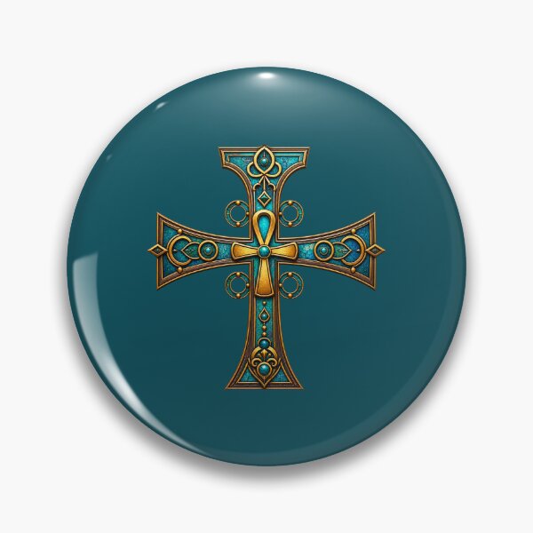 Item preview, Intricate Egyptian Cross Symbol Design for African Spirituality designed and sold by 'VARI'.