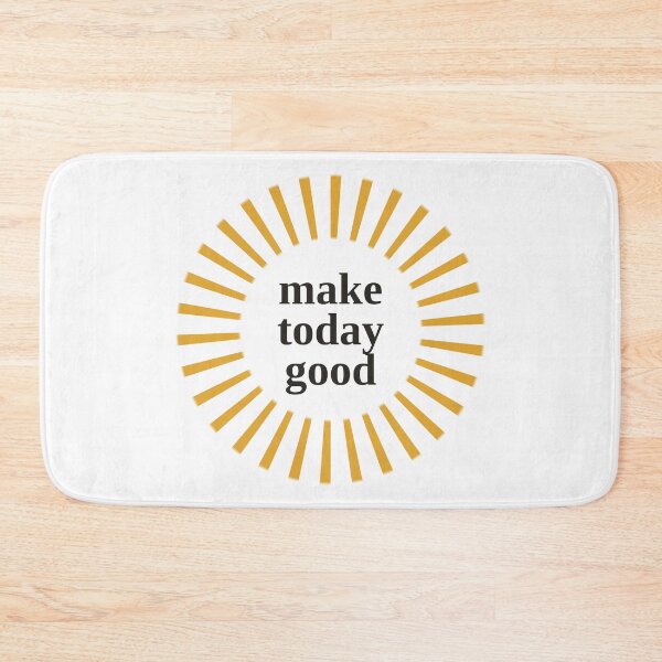Item preview, Make Today Good — Retro Sunburst Positive Quote designed and sold by raeandcharles.