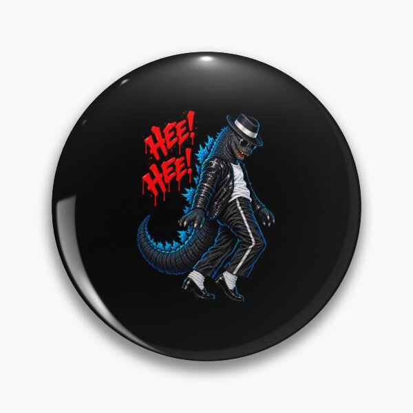 Item preview, MJ meets Godzilla Funny Hee! Hee! Moonwalk designed and sold by Pushsatxx.