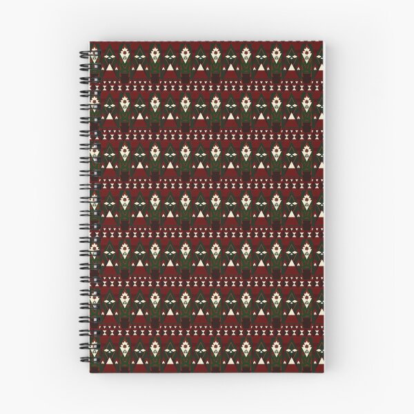 Item preview, Traditional Ethnic Geometric Pattern Burgundy Red designed and sold by Vinegarice.