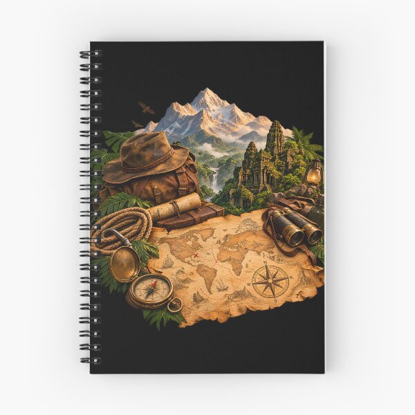 Item preview, Vintage Explorer Expedition | Retro Adventure Discovery T-Shirt designed and sold by VaultVibes.