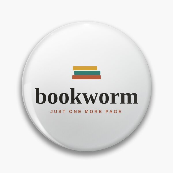 Item preview, Bookworm — Just One More Page, Book Lover Gift designed and sold by raeandcharles.
