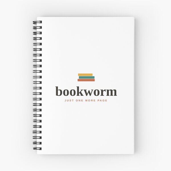 Item preview, Bookworm — Just One More Page, Book Lover Gift designed and sold by raeandcharles.