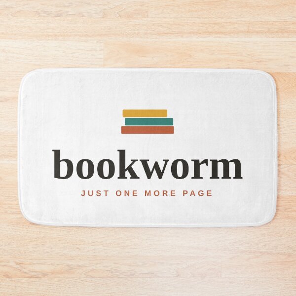 Item preview, Bookworm — Just One More Page, Book Lover Gift designed and sold by raeandcharles.