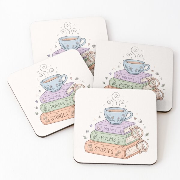 Item preview, Cozy Tea and Books for Book Lovers designed and sold by PunchDrop.