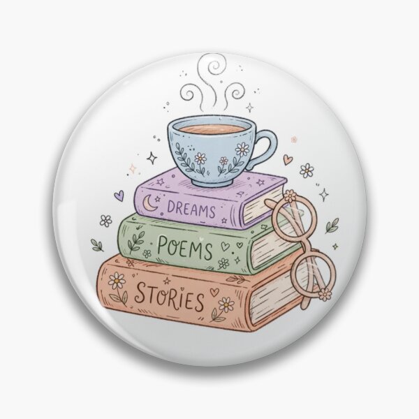 Item preview, Cozy Tea and Books for Book Lovers designed and sold by PunchDrop.