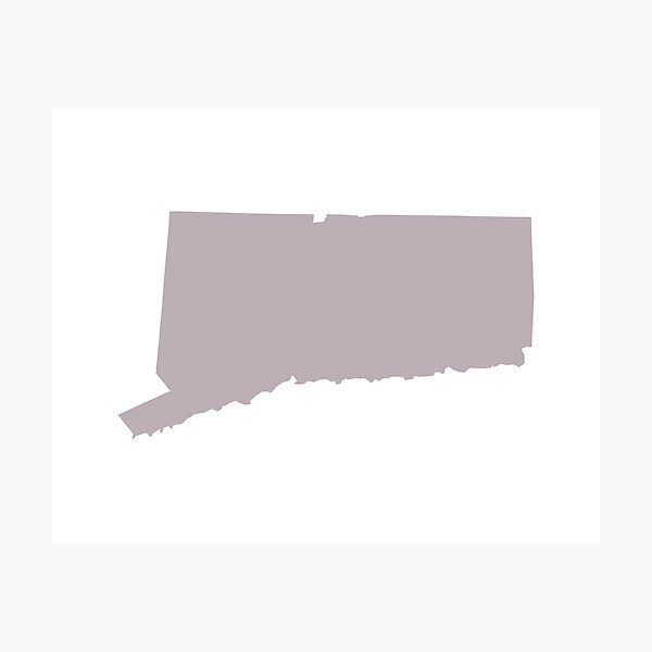 Item preview, Connecticut in Mauve designed and sold by Maren Misner.