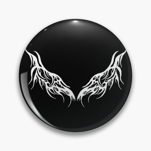 Item preview, Cybergothic tribal style wing design  designed and sold by DuliDoodles.