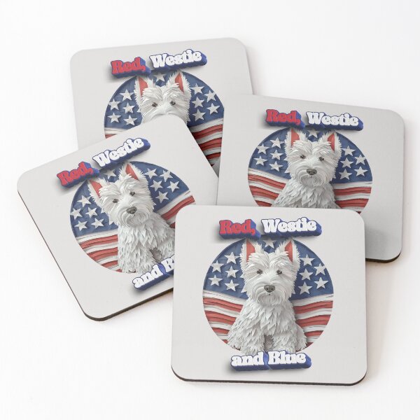 Item preview, For my fellow Patriotic Westie Lovers! designed and sold by WestieMDR.
