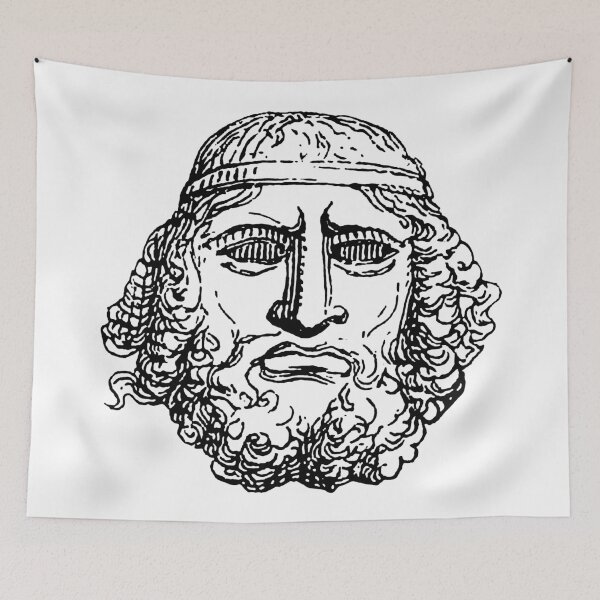 Item preview, Zeus mask designed and sold by Hedrin.