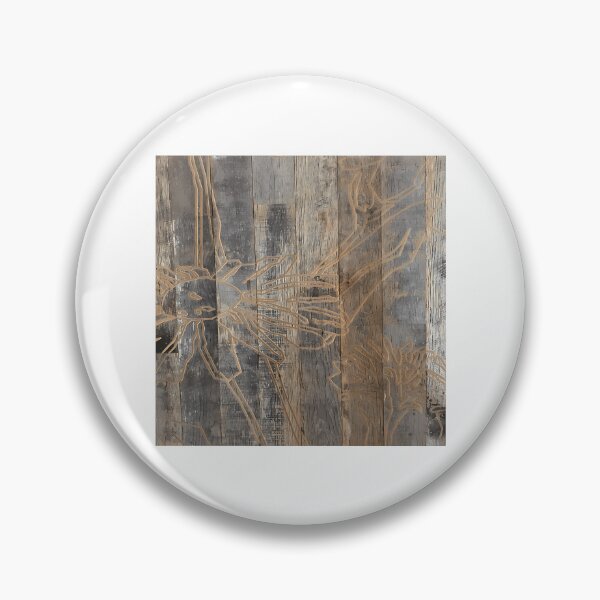 Item preview, Whimsical Daisy Flower Engraved Wood Barnwood designed and sold by DekorStyle.