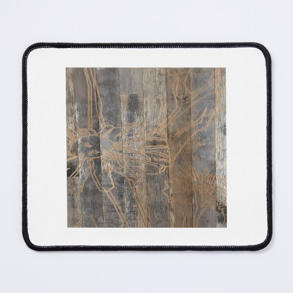 Item preview, Whimsical Daisy Flower Engraved Wood Barnwood designed and sold by DekorStyle.