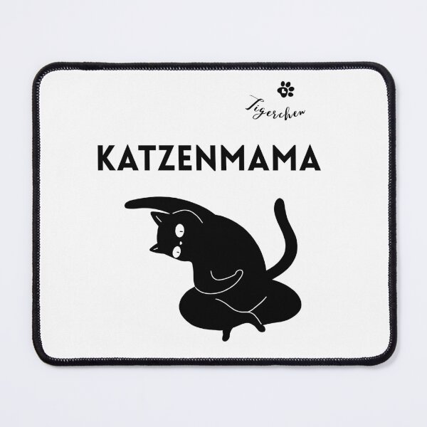 Item preview, Personalized cat shirt and other products – Cat Mom, cat lover designed and sold by Katja LebenFreude.