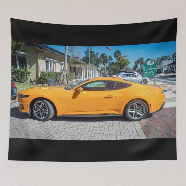 Item preview,  2026 Orange Ford Mustang EcoBoost  designed and sold by RichFrancoCars.