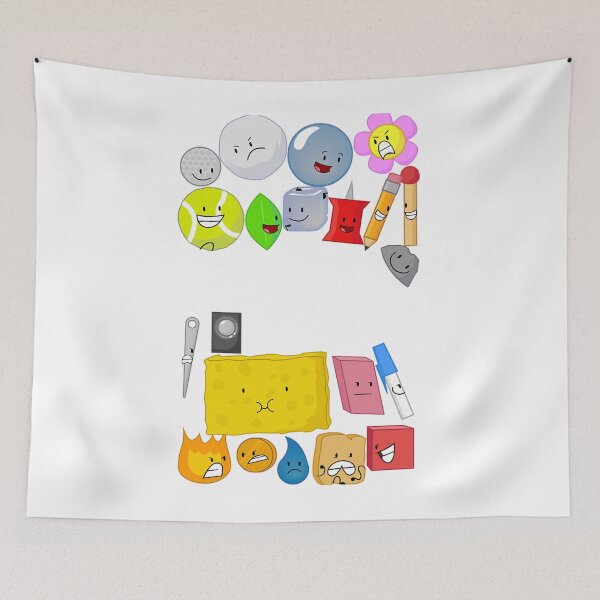 Item preview, Bfdi Poster Black designed and sold by McguireCarter.