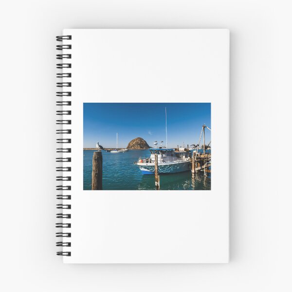 Item preview, Morro Bay Harbor And The Looming Morro Rock That Dominates It On California'S Central Coast designed and sold by Garstshop.