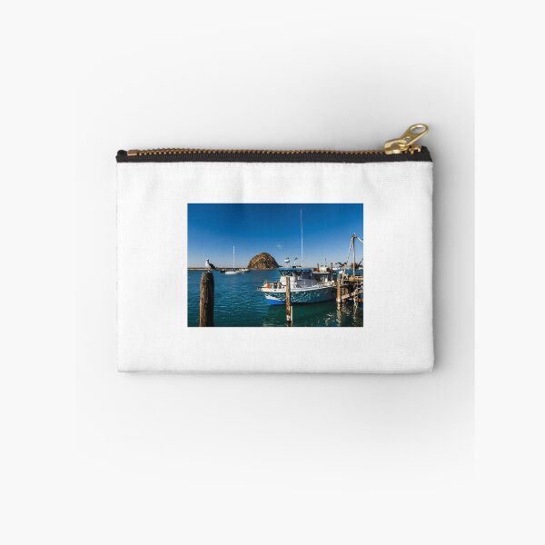 Item preview, Morro Bay Harbor And The Looming Morro Rock That Dominates It On California'S Central Coast designed and sold by Garstshop.