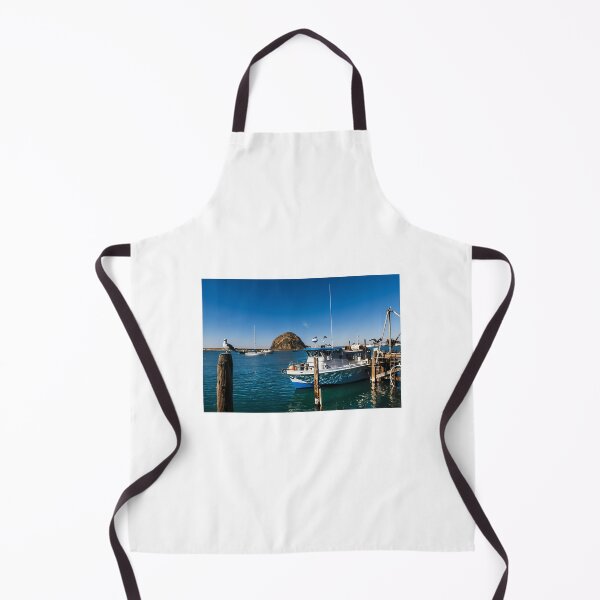 Item preview, Morro Bay Harbor And The Looming Morro Rock That Dominates It On California'S Central Coast designed and sold by Garstshop.