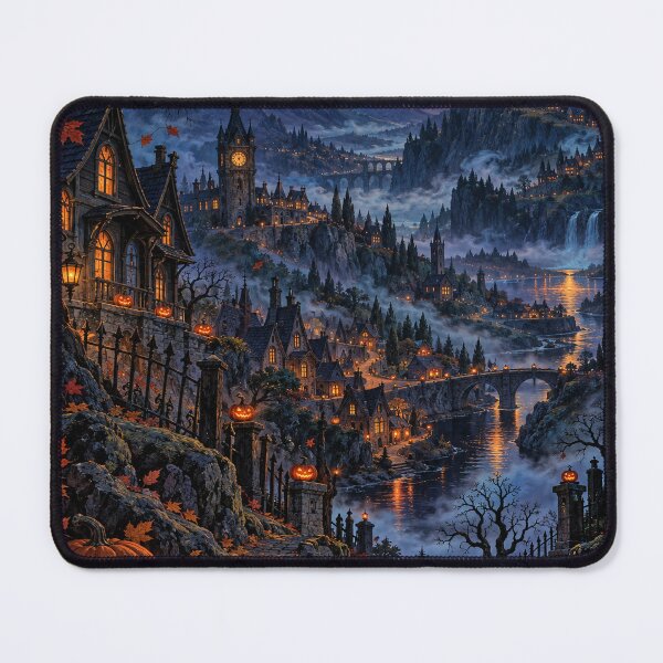 Item preview, Halloween Scenic view Tee designed and sold by HarryCW.