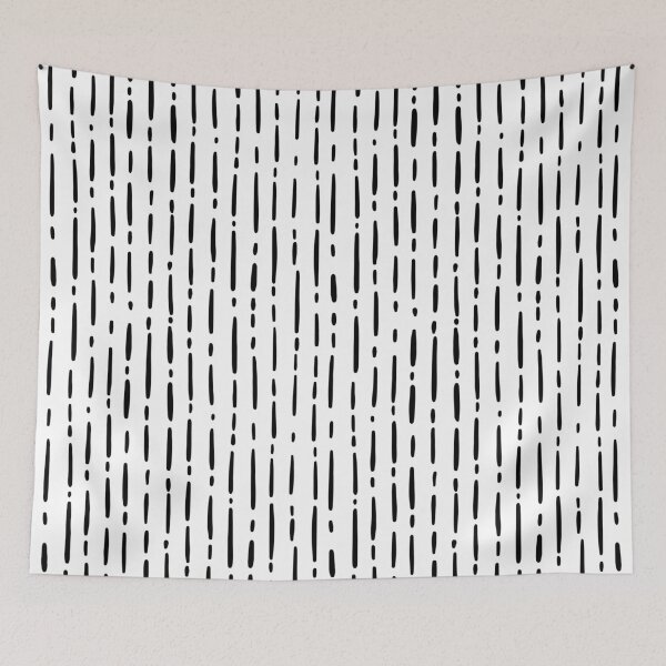 Item preview, Irregular Lines & Dashes on White designed and sold by KSimpson838.