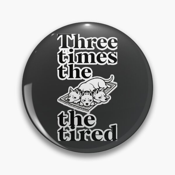 Item preview, Cerberus Three Times The Tired Mythical Dog designed and sold by GodsMonsterss.