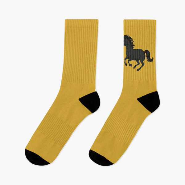 Item preview, A caricature of a black Abaga horse designed and sold by Cheval-de-coeur.