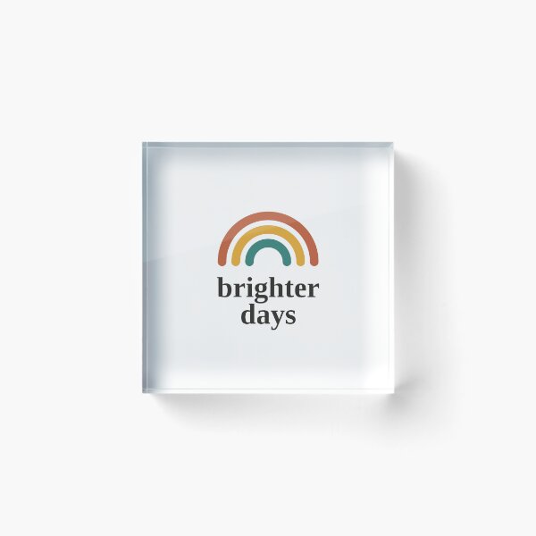 Item preview, Brighter Days — Retro Rainbow, Hope & Positivity designed and sold by raeandcharles.