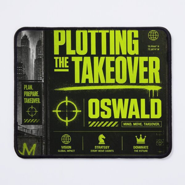 Item preview, Plotting the Takeover Urban Strategy Motivational Poster designed and sold by Lespribos .