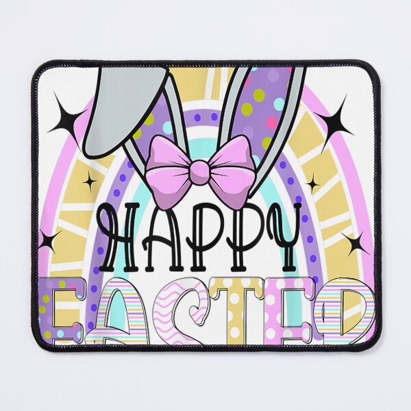 Item preview, Happy Easter Bunny Rabbit Face Funny Easter Day Rainbow  designed and sold by Copelneon.