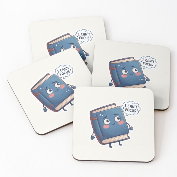 Item preview, I Can’t Focus Kawaii Book designed and sold by Cerys-GS.