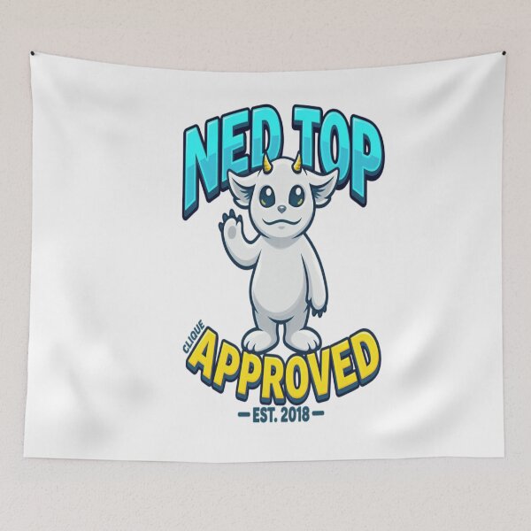 Item preview, Ned Top Approved Unicorn – Cute Fantasy Character designed and sold by ActionForge.
