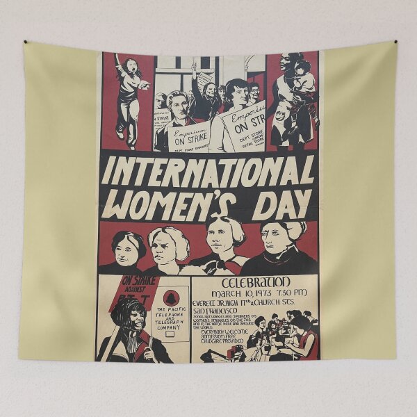 Item preview, International Womens Day Limited Edition Authentic Vintage Fine Art Print New York designed and sold by Cool Robot Bro..