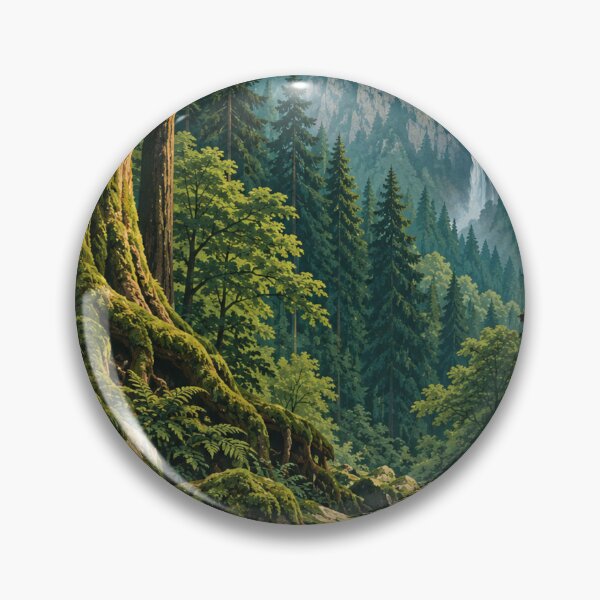Item preview,  Perućica Forest Bosnia Herzegovina Travel Poster designed and sold by TravelScape Studio.