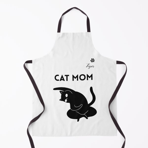 Item preview, Personalized cat shirt and other products, completely customized – Cat Mom, cat lover designed and sold by Katja LebenFreude.
