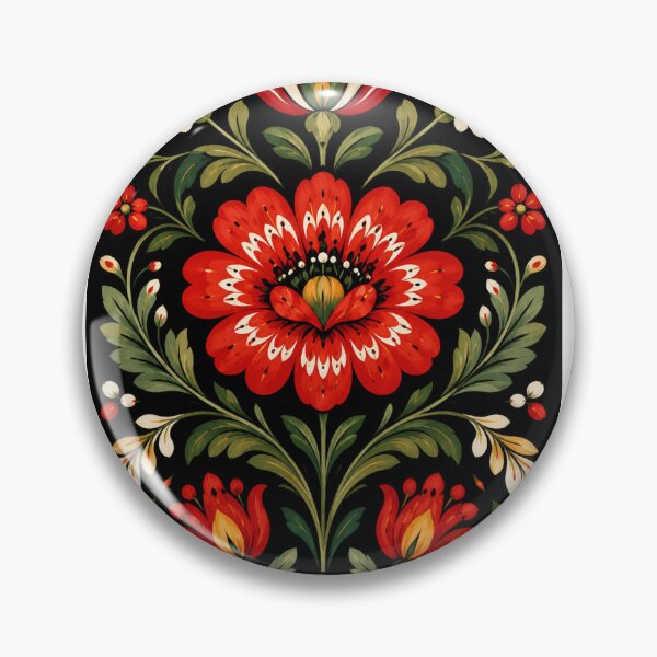 Item preview, Polish Folk Floral Pattern designed and sold by Mikena1996.