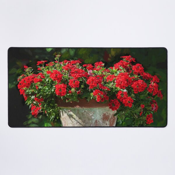 Item preview, Verbena, Red Verbena on Pedestal  designed and sold by RichFrancoCars.