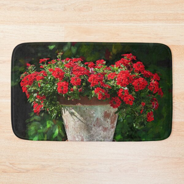 Item preview, Verbena, Red Verbena on Pedestal  designed and sold by RichFrancoCars.