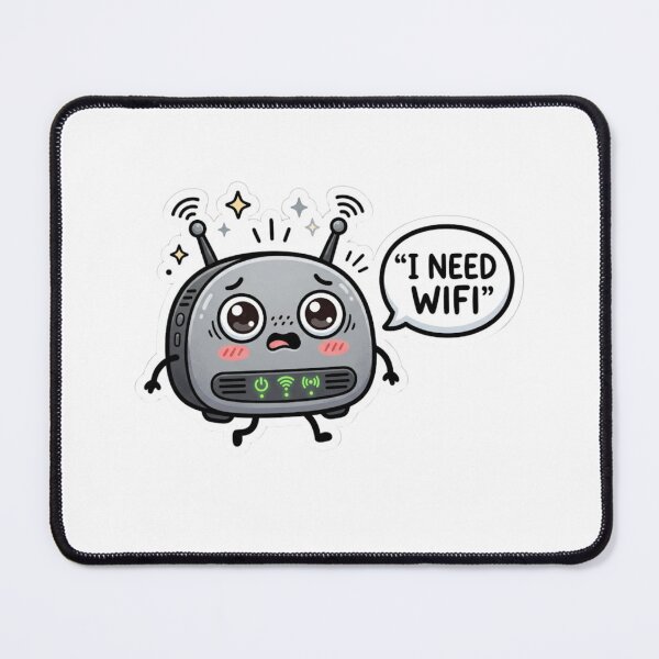 Item preview, I Need WiFi Kawaii Router designed and sold by Cerys-GS.