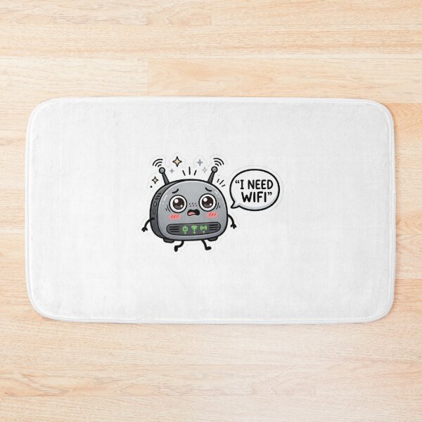 Item preview, I Need WiFi Kawaii Router designed and sold by Cerys-GS.