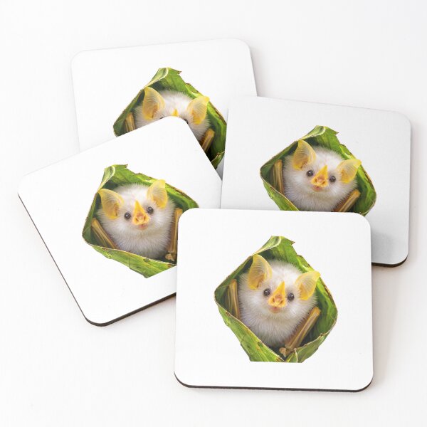 Item preview, Honduran White Bat Living Its Best Leaf-Tent Life designed and sold by Helt-enkelt.