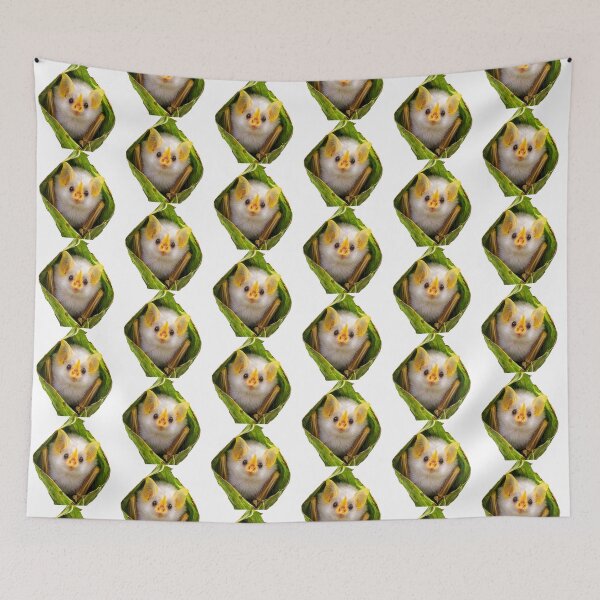 Item preview, Honduran White Bat Living Its Best Leaf-Tent Life designed and sold by Helt-enkelt.