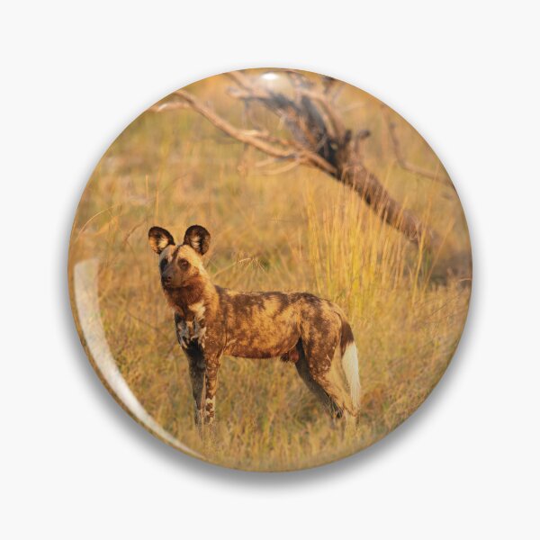 Item preview, African Wild Dogs On Watch designed and sold by Kay Brewer.